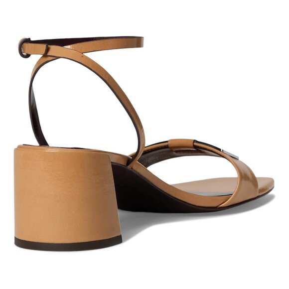 Tory Burch $400 Gigi Sandal 55Mm Cantucci/Silver Sz 10 NIB! - Picture 5 of 6